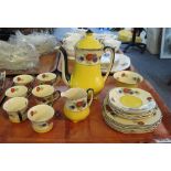 21 piece Wedgwood & Co Chatsworth tea service. (B.P. 24% incl.