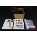 Great Britain selection of mint and used stamps in various albums and stockbooks (6).