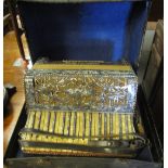 Cased Pietro accordion. (B.P. 24% incl.