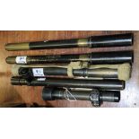Group of military telescopic sights, various. (5) (B.P. 24% incl.