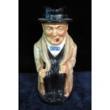 Royal Doulton Winston Churchill toby jug. (B.P. 24% incl.