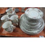 Tray of Royal Doulton fine bone china 'Kingswood' teaware. (B.P. 24% incl.