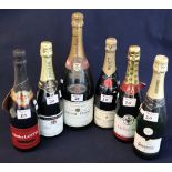 Four bottles of champagne; Charles Lafitte 75cl, Paul Letrier 75cl,