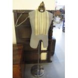 Unusual mid 20th Century shop mannequin with reticulated arms. (B.P. 24% incl.