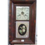 Amercian Jerome & Co 30 hour two train wall clock. (B.P. 24% incl.