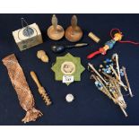 Collection of antique and vintage sewing accessories to include;