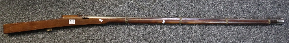 Copy of a probably Afghan matchlock muzzle loading musket. (B.P. 24% incl.