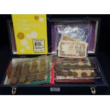 Box of assorted mainly GB coins, principally Queen Elizabeth II, various copper, cupronickel,