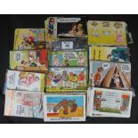 Postcards: selection of humorous, saucy seaside cards. Around 190 cards. (B.P. 24% incl.