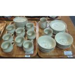 Two trays of Denby stoneware 'Coloroll' coffee ware and other items. (2) (B.P. 24% incl.