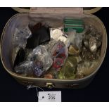 Small case containing assorted British coins, various, some crowns etc and other denominations,
