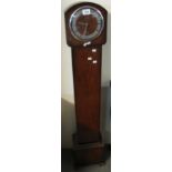 Early 20th Century walnut three train grandmother clock. (B.P. 24% incl.