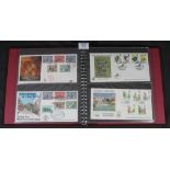 Great Britain collection of Benham first day covers in special Benham album. 1978 to 1997 period.