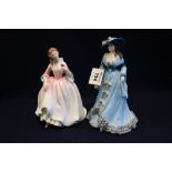 Coalport bone china special edition figurine 'Emma Hamilton' with certificate,