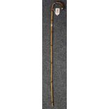 Delicate and small Charlie Chaplin type bamboo walking cane. (B.P. 24% incl.