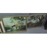 Two furnishing prints, equestrian studies, framed and glazed. (2) (B.P. 24% incl.
