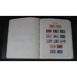 Great Britain collection of stamps in Lighthouse Hingeless album with u/m mint range.