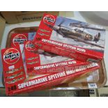 Four boxed Airfix model kits to include;