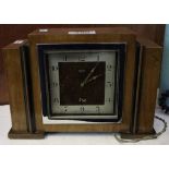 Smith's Art Deco design electric mantel clock. (B.P. 24% incl.
