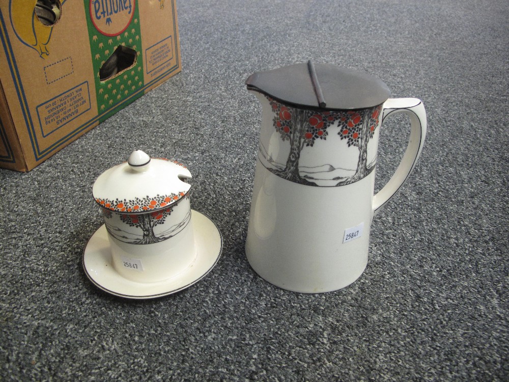 Two boxes of assorted china to include; copper lustre and other dresser jugs, - Image 3 of 4