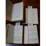 Group of antiquarian books to include: The Plays of William Shakespeare compiled by George Stevens,