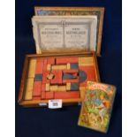 Cased set of Ricter's anchor building blocks - number 4 set,