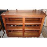 Two similar mahogany free standing bookcases. 20th Century. (2) (B.P. 24% incl.