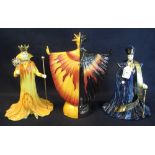 Set of seven Wedgwood bone china 'Galaxy Collection' figurines,