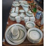 Five trays of Royal Doulton English fine bone china 'Rondelay' design tea,