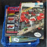 Box of assorted magazines and programmes to include 'Donington' official programme 1989,