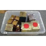 Box of assorted spirits to include; Red Hackle reserve blended scotch whisky x 3 (2 in boxes),