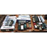 Three trays of Eddie Stobart boxed and unboxed diecast model vehicles: lorries, vans etc. (3) (B.P.