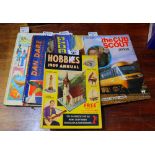 A group of vintage children's books to include: Hobbies Annual 1959 (soft back),