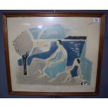 Pelle Thommessen (Scandinavian artist), limited edition lithograph of 200,