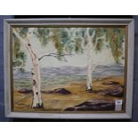 RA Spooner, African plain with trees, 20th Century, framed. (B.P. 24% incl.