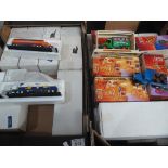 Three boxes of diecast model vehicles to include; Matchbox Models of Yesteryear,