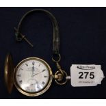 Thomas Russell and Sons, Liverpool, gold plated pocket watch. (B.P. 24% incl.