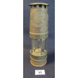 Ackroyd and Best Limited Hailwoods improved miner's safety lamp. (B.P. 24% incl.