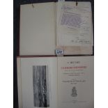 Volumes I & II History of Carmarthenshire books by John Edward Lloyd printed by William Lewis