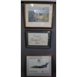 Aviation interest - two coloured prints Spitfire- the thoroughbred fighter,