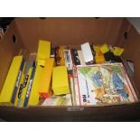 Box of assorted diecast model vehicles, Wheetabix lorries, vans etc. (B.P. 24% incl.