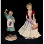Paragon fine bone china 'Lady Sybil' figurine,