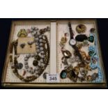 A collection of costume jewellery. (B.P. 24% incl.