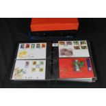 Isle of Man collection of First Day Covers in four album, 1985 to 2007 period, about 250 covers. (B.