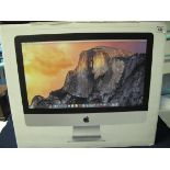 Apple iMac computer in original box with 21.5" LED- backlit display. (B.P. 24% incl.