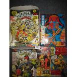 Box of comics to include; Judge Dredd Mega special, Judge Dredd monthly, 2000AD Judge Dredd,