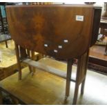 Early 20th Century mahogany Sutherland type table. (B.P. 24% incl.