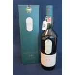 Lagavulin single Islay malt whisky, aged 16 years, in original card presentation box.
