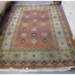 Modern Gabbeh Olefin Pile oriental design carpet. 160 x 235cm approx. (B.P. 24% incl.