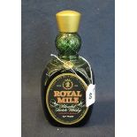 Royal Mile blended Scotch whisky by George Morton Ltd, Dundee, Scotland. 70% proof. (B.P. 24% incl.